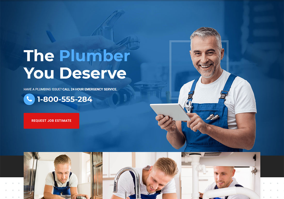 Plumber WordPress Theme