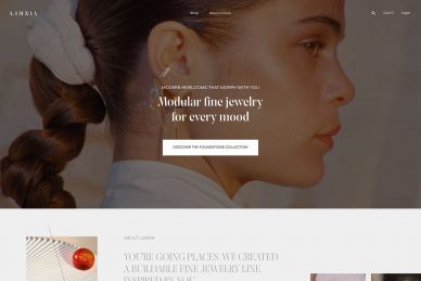 Jewelry Website Design