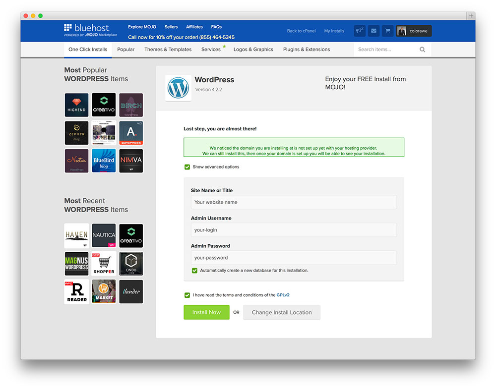 advanced-wordpress-bluehost-setup