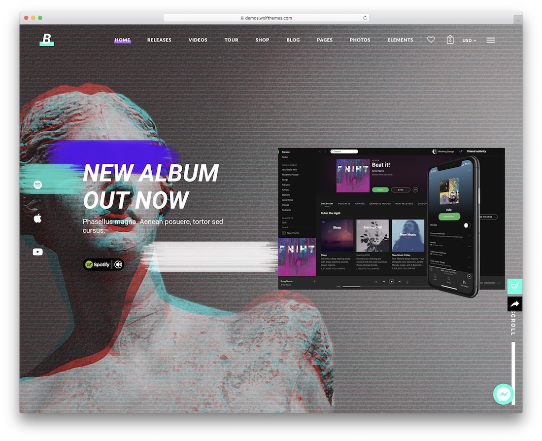 beatit wordpress nightclub theme