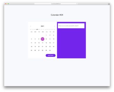 bootstrap calendars