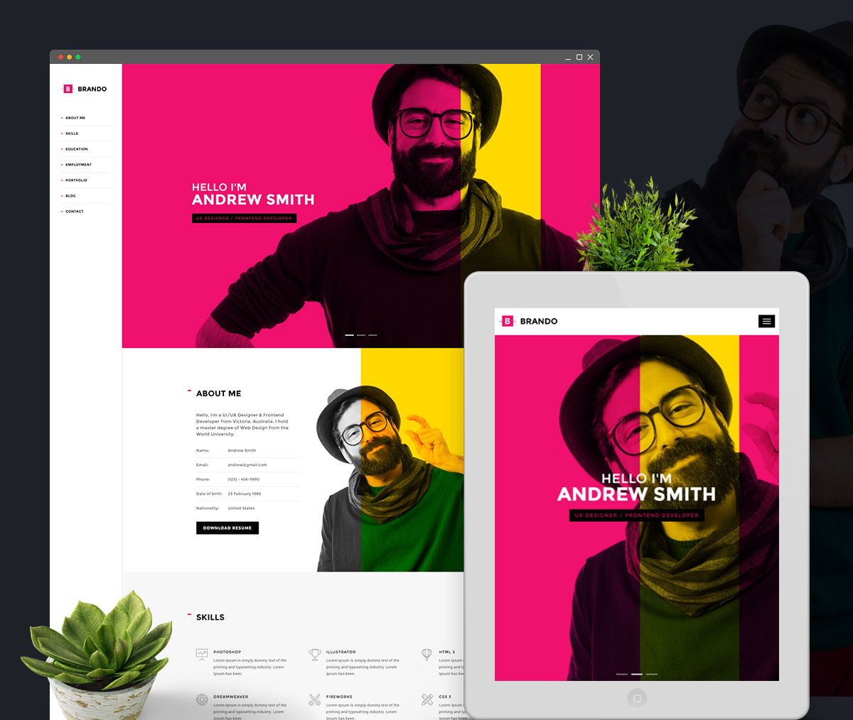 brando-best-vcard-wordpress-themes