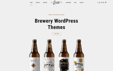 brewery WordPress themes