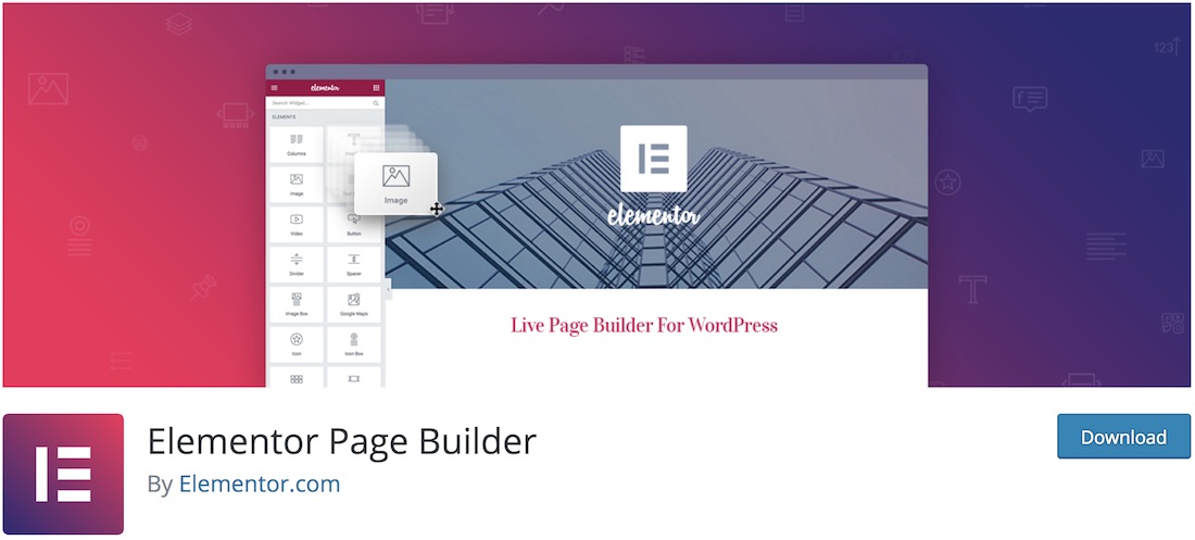 elementor landing page builder