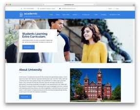 free WordPress education themes