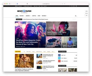 how to build magazine with WordPress