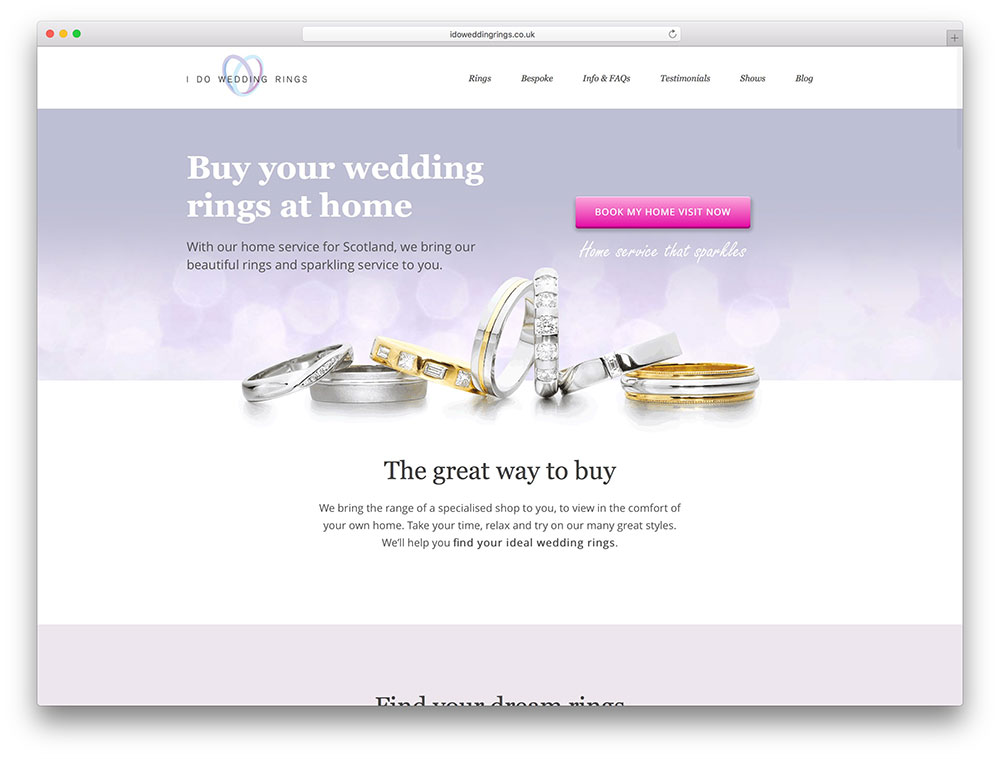 idoweddingrings-avada-wordpress-website