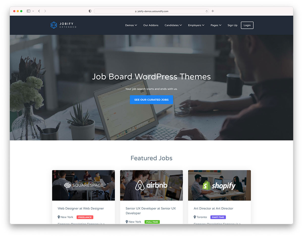 job board wordpress themes