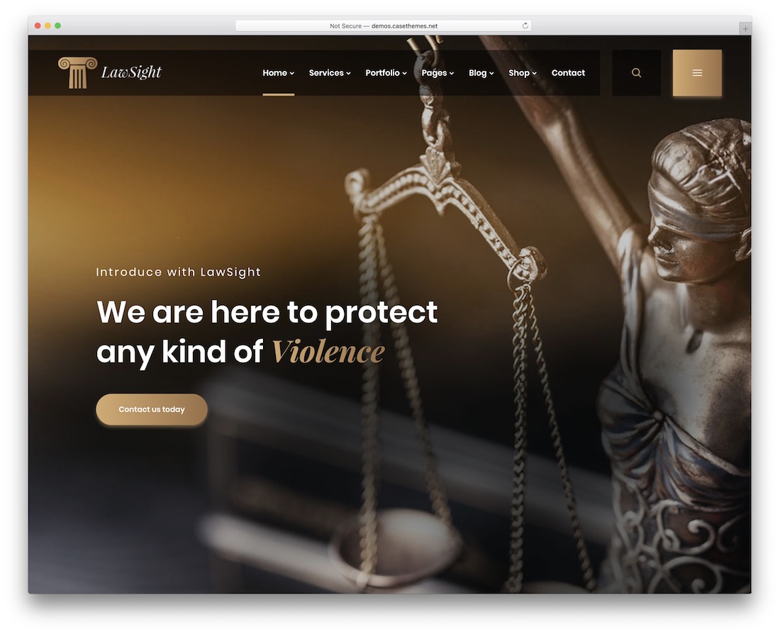 lawsight wordpress theme