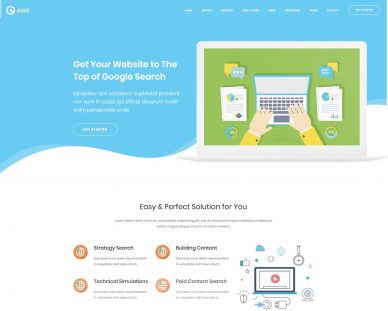 marketing website templates