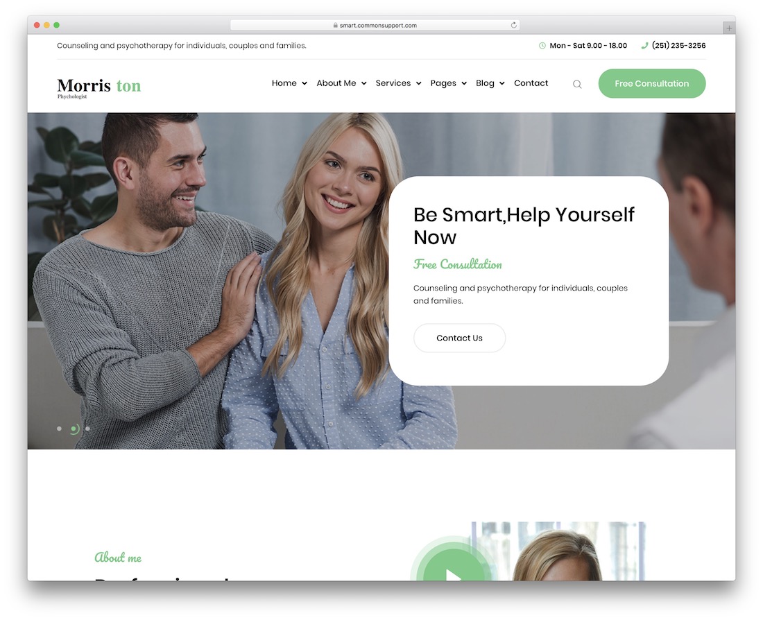 morriston health medical wordpress theme