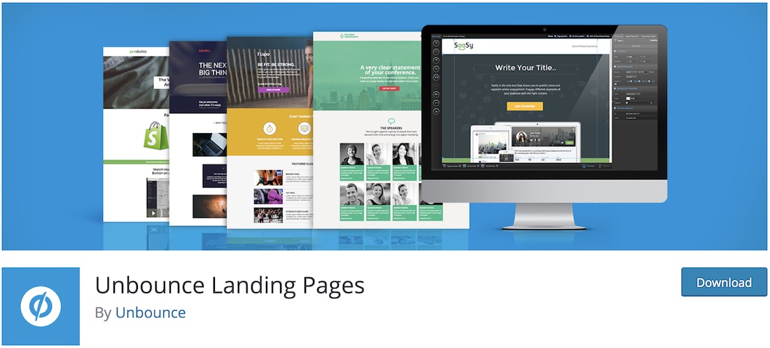 unbounce landing pages