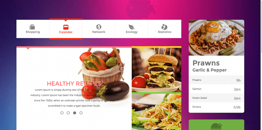 Metro Foods UI Kit