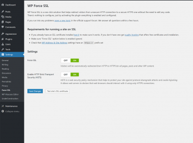 WordPress SSL Plugins